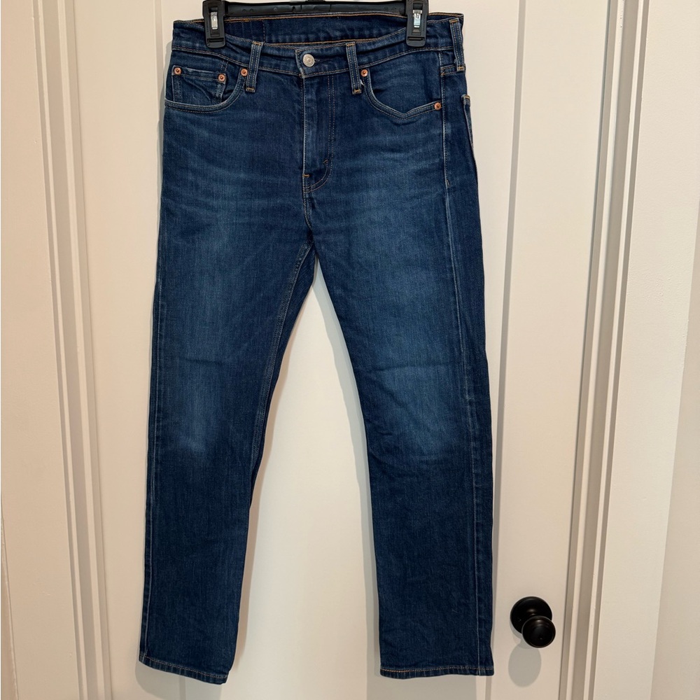 Levi's Dark Blue Straight Men's Jeans